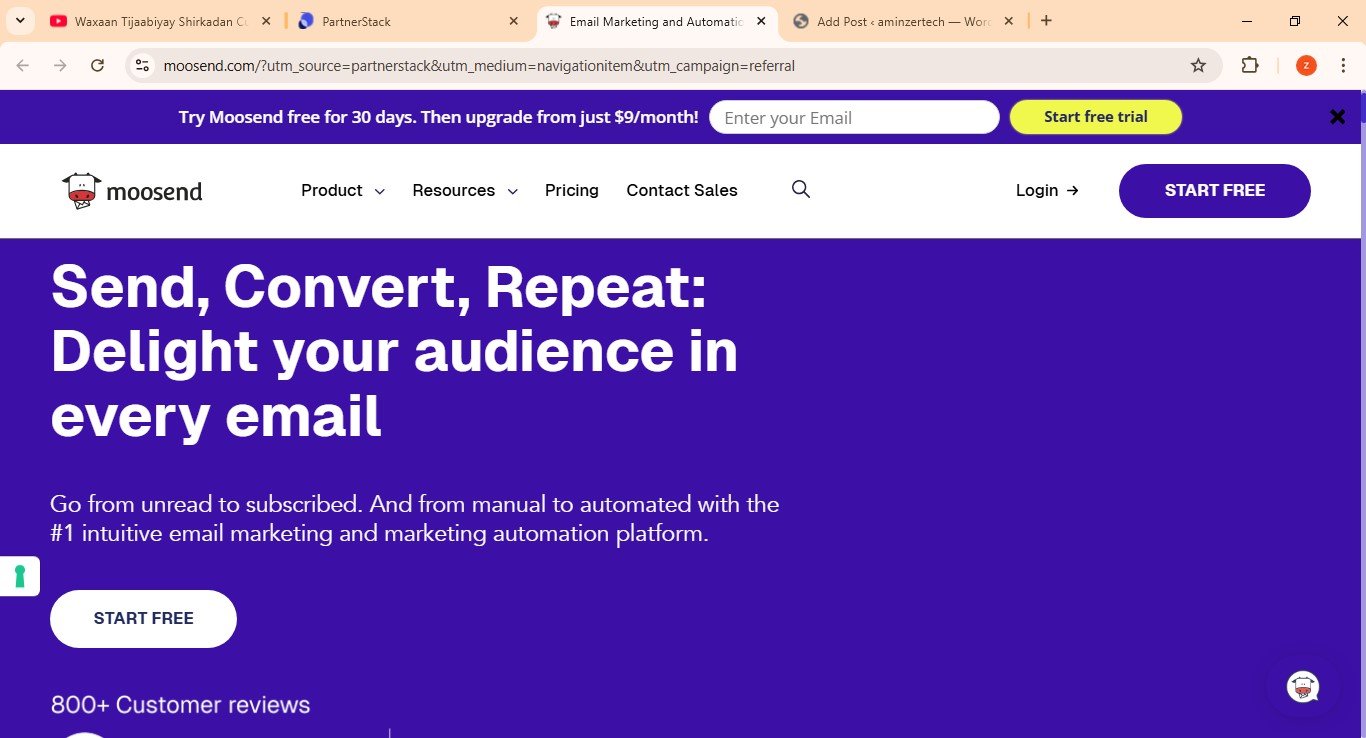 Moosend Review 2026: Is This THE Email Tool for You?